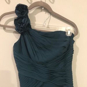 Peacock dress worn once for a wedding